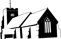 A block drawing of a church